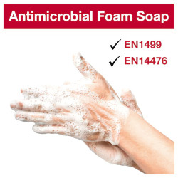 TORK SAVON MOUSSE ANTIMICROBIEN SYSTEME S4 - CARTON DE 6 RECHARGES DE 1000ML