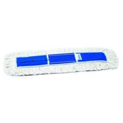 FRANGE DEPOUSSIERAGE COTON A POCHES/BOUTONS POUR BALAI CISEAUX THOMAS LOT DE 2