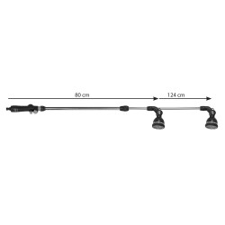 PISTOLET FUSIL D'ARROSAGE MULTIJETS TRI MAT