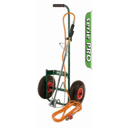 DESHERBEUR THERMIQUE KIT DE DESHERBAGE CHARIOT GRANDES ROUES