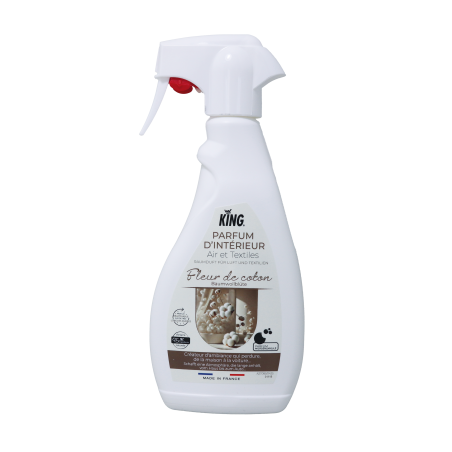 DESODORISANT AIR & TEXTILE FLEUR DE COTON VAPO 500ML (A27145)