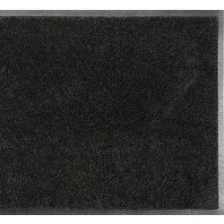 TAPIS ANTI POUSSIERE CONFOR NOIR 60X80CM POLYAMIDE SUR CAOUTCHOUC NITRILE A PICOTS EPAISSEUR 10MM