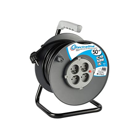 RALLONGE ELECTRIQUE ENROULEUR 50M