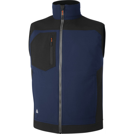 GILET SANS MANCHES HOLEN MARINE/NOIR TM