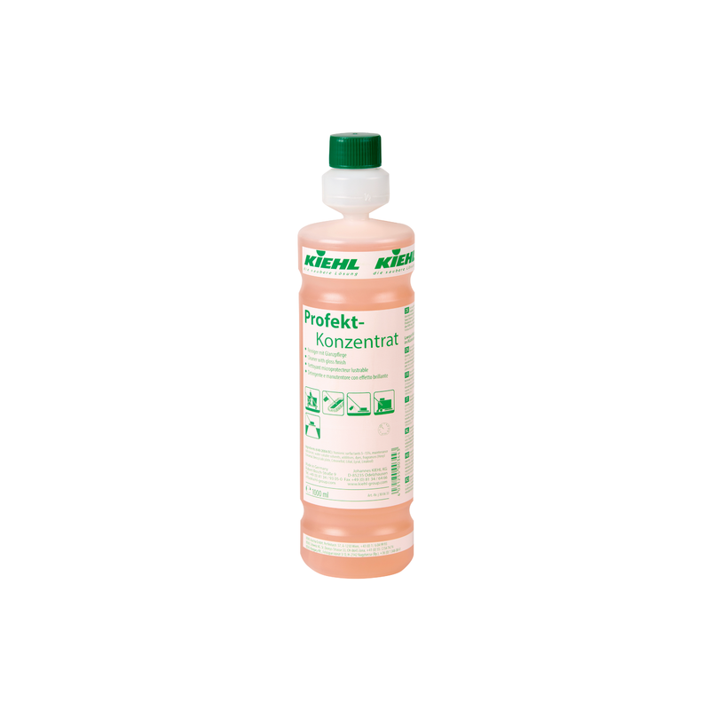 PROFEKT NETTOYANT CONCENTRE MICROPROTECTEUR LUSTRABLE REVETEMENTS DE SOL RESISTANT A L'EAU KIEHL 1L