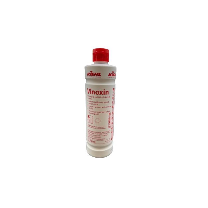 VINOXIN NETTOYANT POUR INOX ET SURFACES RESISTANT A L'ACIDITE PH1 KIEHL PAE FLACON DE 500ML
