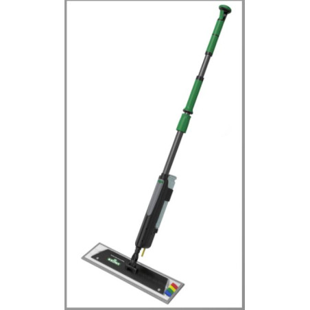 UNGER : KIT DE NETTOYAGE DES SOLS - MOP A SCRATCH - MANCHE DROIT TELESCOPIQUE - FAKT1