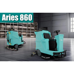 AUTOLAVEUSE AUTOPORTEE TVX ARIES 860LDB 120L/85CM BROSSES + PORTE DISQUES