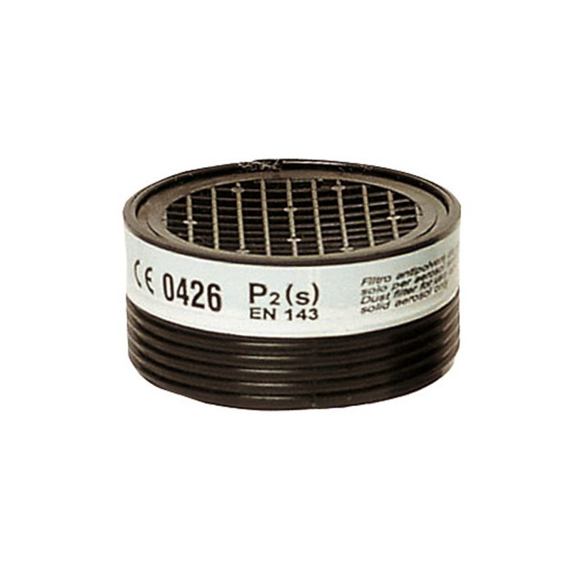 FILTRE EURMASK P2 R POUSSIERE, FUMEE NON TOXIQUE LOT DE 2 (22140)