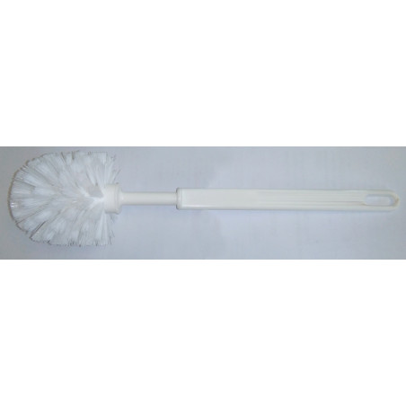BROSSE WC BOULE BLANCHE (362B) LONGUEUR TOTALE 360MM