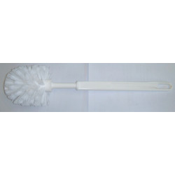 BROSSE WC BOULE BLANCHE (362B) LONGUEUR TOTALE 360MM