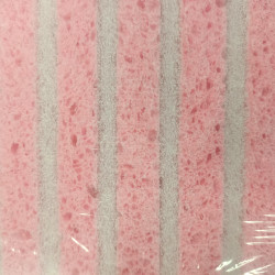 EPONGE DOUBLE FACE ROSE 120X90X15 1ER PRIX (LOT DE 10)