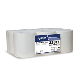 BOBINE 450F DEVIDAGE CENTRAL 108M 20X24CM PURE OUATE ECOLABEL GLOBAL HYGIENE (H713P)-LOT DE 6