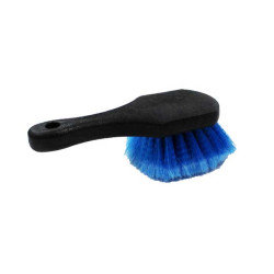 BROSSE DE LAVAGE JANTES MANCHE COURT BLEU