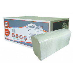 ESSUIE MAINS PLIAGE W- 21X30CM 2PLIS PURE OUATE BLANC ECOLABEL GLOBAL HYGIENE (H249M)- CARTON DE 3125 FORMATS