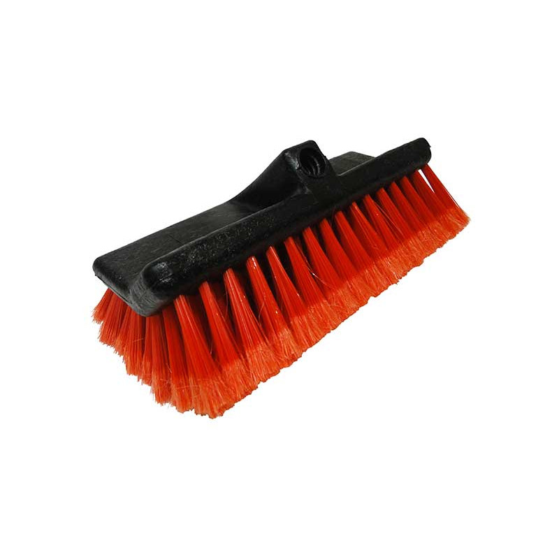 BROSSE DE LAVAGE 25CM BI-FACES SPECIALE ACIDE ROUGE