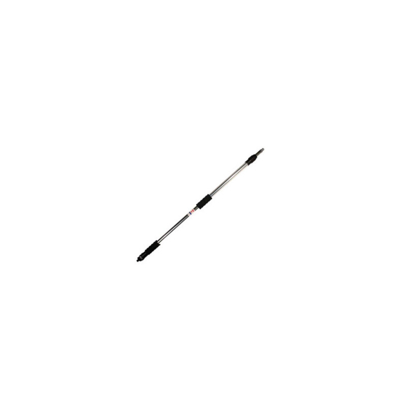 MANCHE TELESCOPIQUE ALUMINIUM PRO PASSAGE D'EAU 240CM (2X120CM)