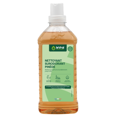LVP NETTOYANT SURODORANT CONCENTRE PARFUM PH PUR: 6,5-7,5 PARFUM PINEDE (4501) FLACON DE 1L 