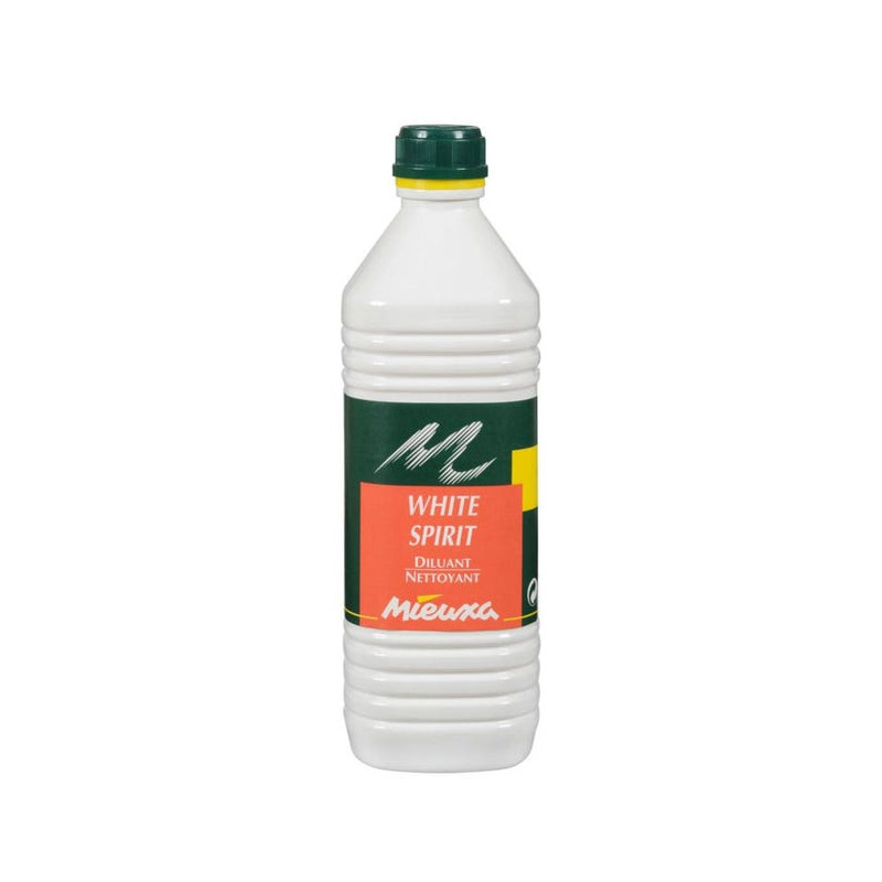 WHITE SPIRIT NETTOYANT TACHES DE PEINTURE MIEUXA FLACON DE 1L