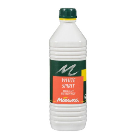 WHITE SPIRIT NETTOYANT TACHES DE PEINTURE MIEUXA FLACON DE 1L