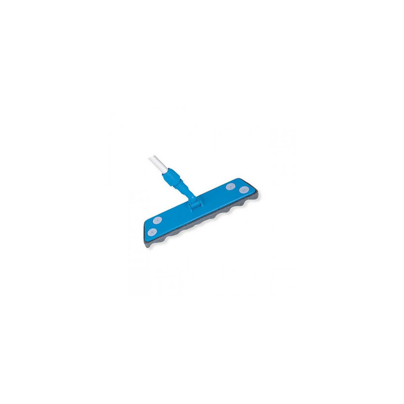 SUPPORT TRAPEZE POUR GAZES AVEC SEMELLE MOUSSE ALVEOLEE BLEU 60CM (DME 0705212/SM)