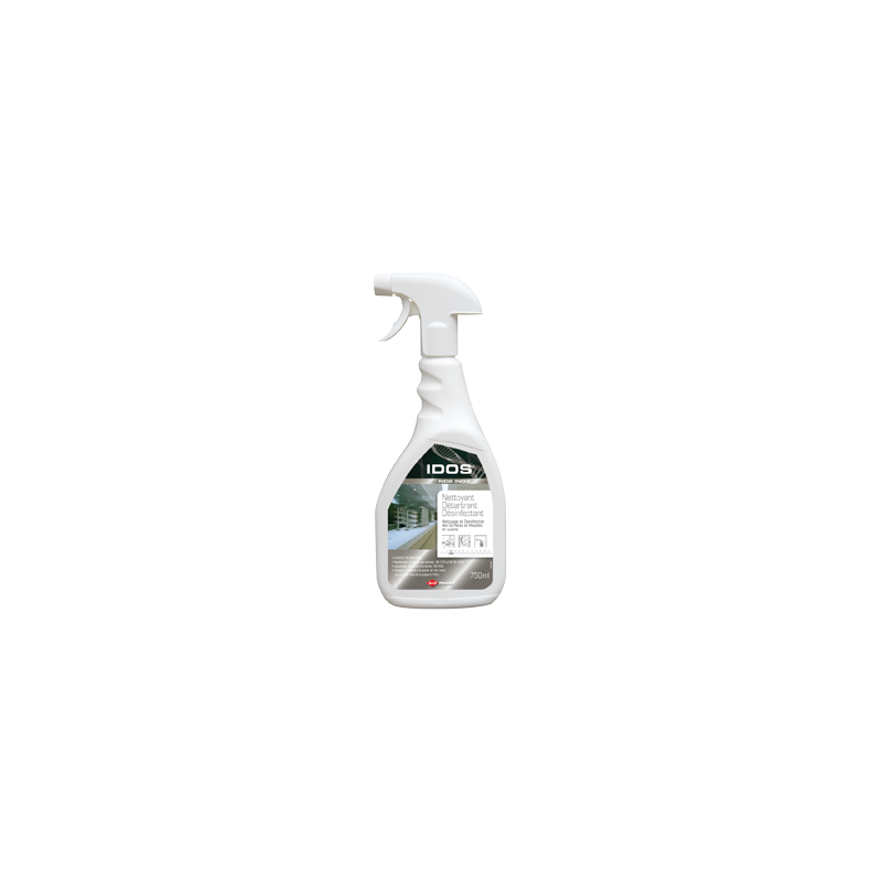 IDOS ND2 NETTOYANT DESINFECT BACT LEVURICIDE INOX PARFUME (IDNDE00077) VAPO 750ML