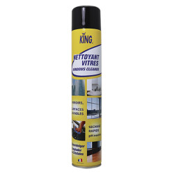 NETTOYANT VITRES KING (A02130) AEROSOL DE 750ML