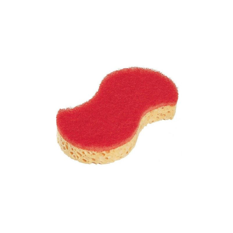 EPONGE DOUBLE FACE ROUGE SPONREX 92 (LOT DE 10)