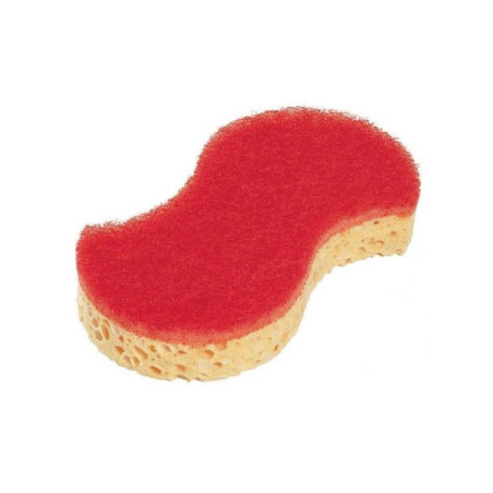 EPONGE DOUBLE FACE ROUGE SPONREX 92 (LOT DE 10)
