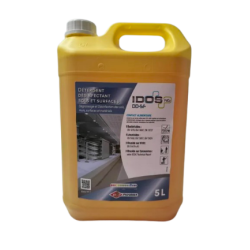 IDOS DD-SF DETERGENT DESINFECTANT CONCENTRE VIRUCIDE SOLS ET SURFACES CORONAVIRUS 5L