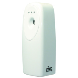 KING DIFFUSEUR DE PARFUM BLANC 250ML+ 2 PILES LR20 INCLUSES