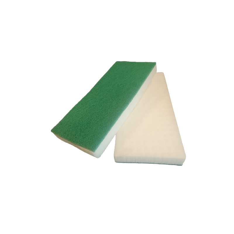 PAD MELAMINE BLANCHE TAMPON MAGIQUE SUR TISSU NON TISSE 250X115X25