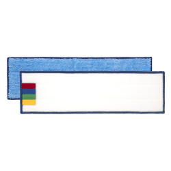 BANDEAU MICROFIBRE VELCRO RECTANGLE BLEU BLEU 44X13CM (TAMPEL 810)