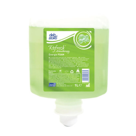 RECHARGE MOUSSE LAVANTE MAINS ENERGIE FOAM WASH DEBSTOKO UNITE DE 1L