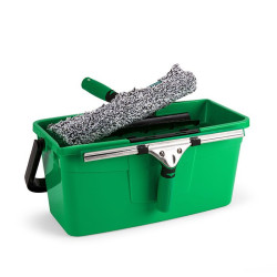 UNGER ERGOTEC ADVANCED KIT 3 EN 1 : RACLETTE + MOUILLEUR + SEAU