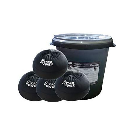 SEAU 4 SACS DE RESINE QUICKCHANGE HYDROPOWER UNGER (SEAU DE 4X6L) EAU PURE