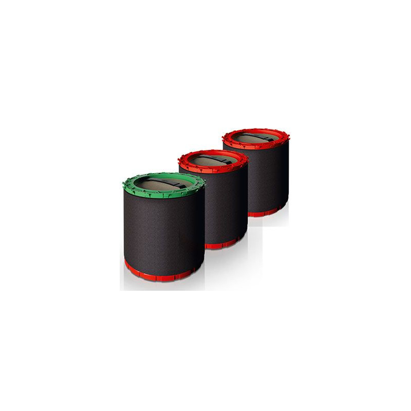 HYDROPOWER ULTRA PACK RESINE POUR EAU PURE LOT DE 2 CARTOUCHES ROUGES + 1 CARTOUCHE VERTE POUR DIUH2 ET DIUH3