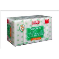 SAVON DE MARSEILLE BLANC 100G LOT DE 5 - AF