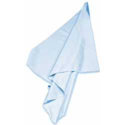 LAVETTE MICROFIBRE MAXI-VITRES BLEUE 55X63CM BIFACES UNITE