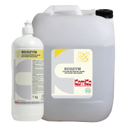 KEMIKA ECOZYM NETTOYANT ACTIVATEUR BIOLOGIQUE POUR TUYAUX ET FOSSES SEPTIQUES PH: 5.0 ± 0.2 (051205) FLACON DE 1L