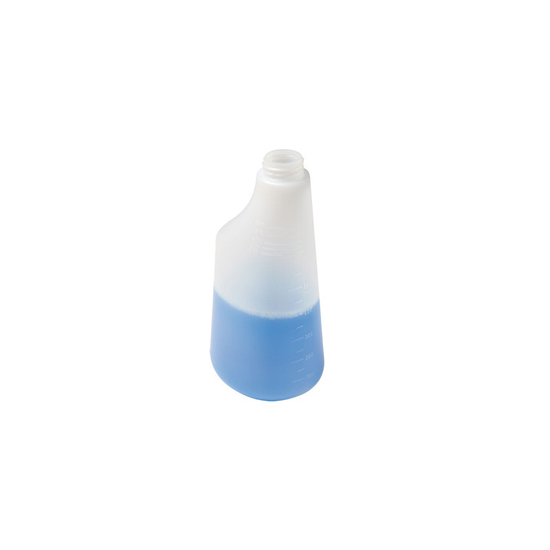 FLACON VIDE TRANSLUCIDE GRADUE POUR VAPORISATEUR VIDE 600ML