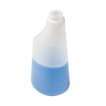 FLACON VIDE TRANSLUCIDE GRADUE POUR VAPORISATEUR VIDE 600ML
