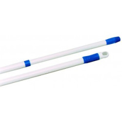 MANCHE TELESCOPIQUE POUR BALAI SORCIER/COIFFEUR THOMAS BLEU/BLANC 80-150CM