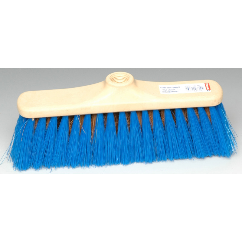 BALAI DROIT 30CM FIBRE COCO RENFORCE POUR INT/EXT SOLS IRREGULIERS (3310)