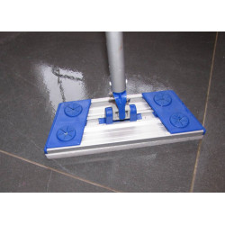 PAD MELAMINE BLANCHE MOP DETACHANT POUR SUPPORT TRAPEZE VELCRO "COMPRIMEX" SACHET DE 5