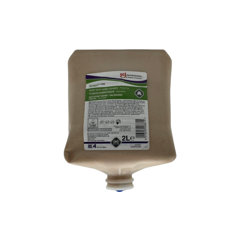 SOLOPOL CLASSIC 2L PATE NETTOYANTE PUISSANCE DE LAVAGE 4 SALISSURES FORTES RECHARGE DE 2L