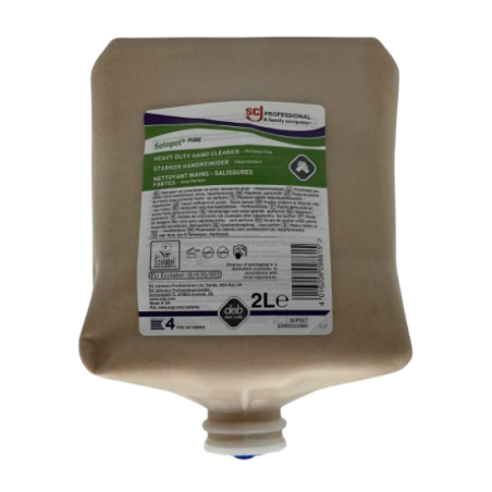 SOLOPOL CLASSIC 2L PATE NETTOYANTE PUISSANCE DE LAVAGE 4 SALISSURES FORTES RECHARGE DE 2L