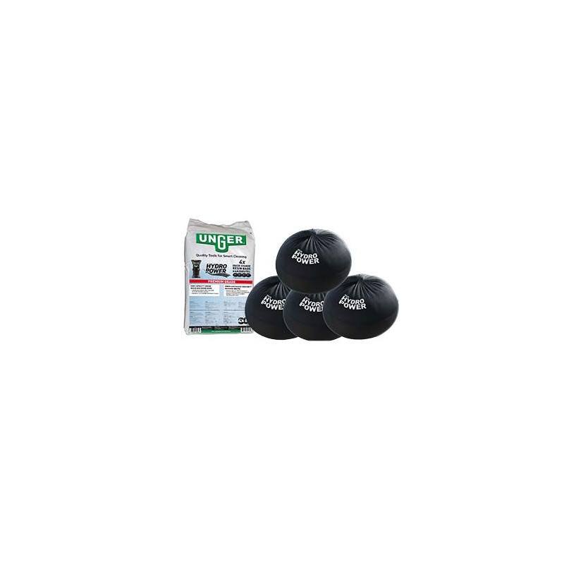 SAC 4 SACHETS 6L DE RESINE QUICKCHANGE DANS UN SAC HERMETIQUE HYDROPOWER UNGER EAU PURE