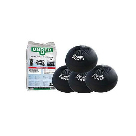 SAC 4 SACHETS 6L DE RESINE QUICKCHANGE DANS UN SAC HERMETIQUE HYDROPOWER UNGER EAU PURE