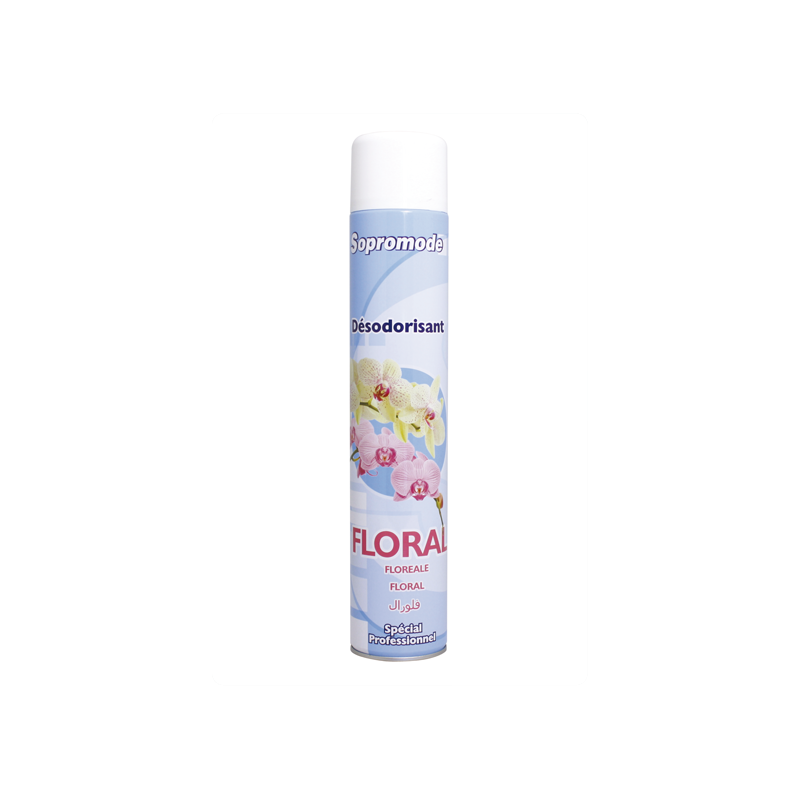 SOPROMODE AQUEUX DESODORISANT 1ER PRIX PARFUM FLORAL AER 750ML (A13910)